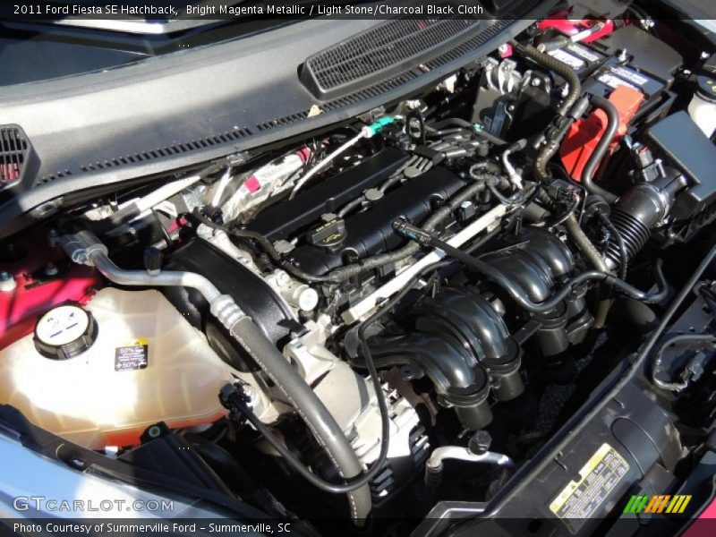  2011 Fiesta SE Hatchback Engine - 1.6 Liter DOHC 16-Valve Ti-VCT Duratec 4 Cylinder