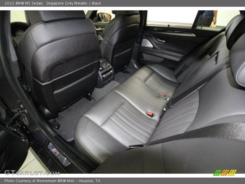 Rear Seat of 2013 M5 Sedan