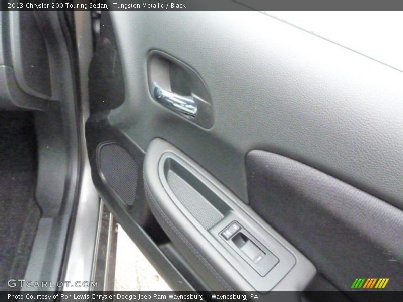 Tungsten Metallic / Black 2013 Chrysler 200 Touring Sedan