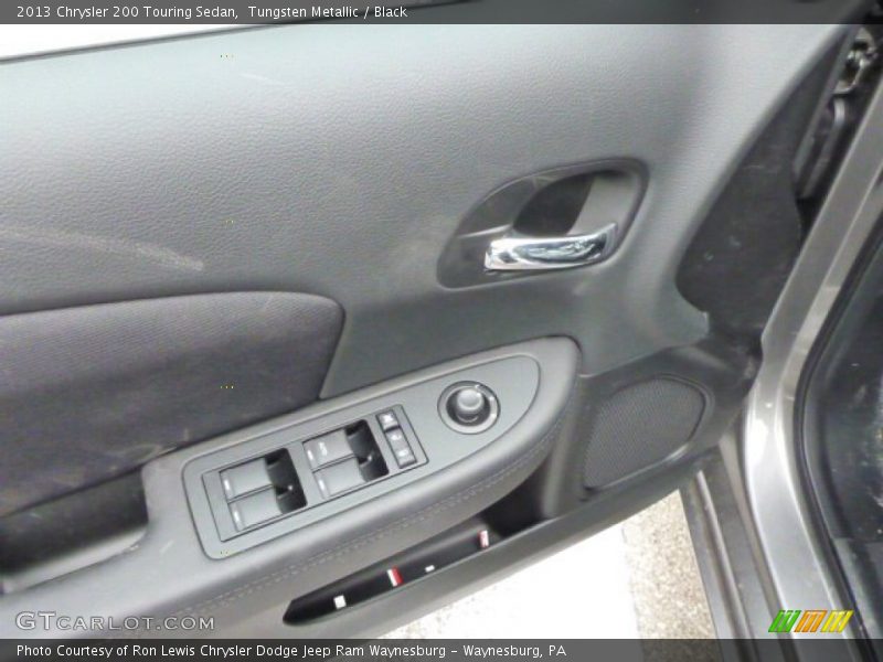 Tungsten Metallic / Black 2013 Chrysler 200 Touring Sedan