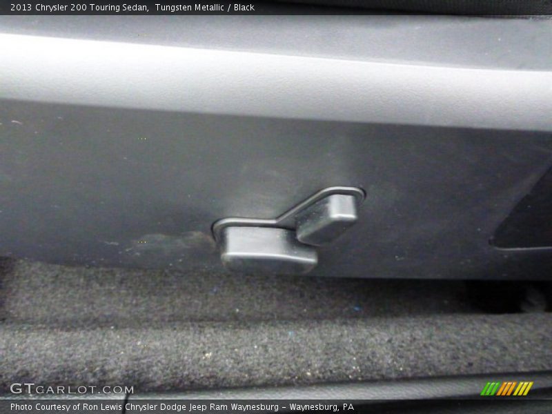 Tungsten Metallic / Black 2013 Chrysler 200 Touring Sedan
