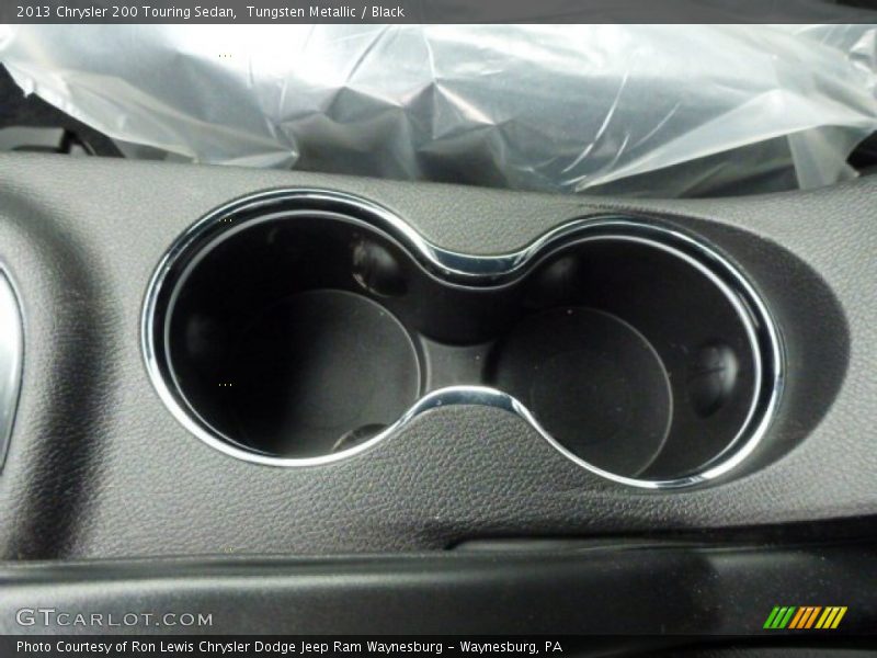 Tungsten Metallic / Black 2013 Chrysler 200 Touring Sedan