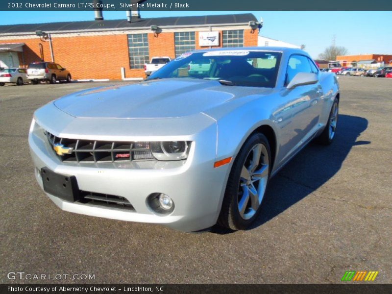 Silver Ice Metallic / Black 2012 Chevrolet Camaro LT/RS Coupe
