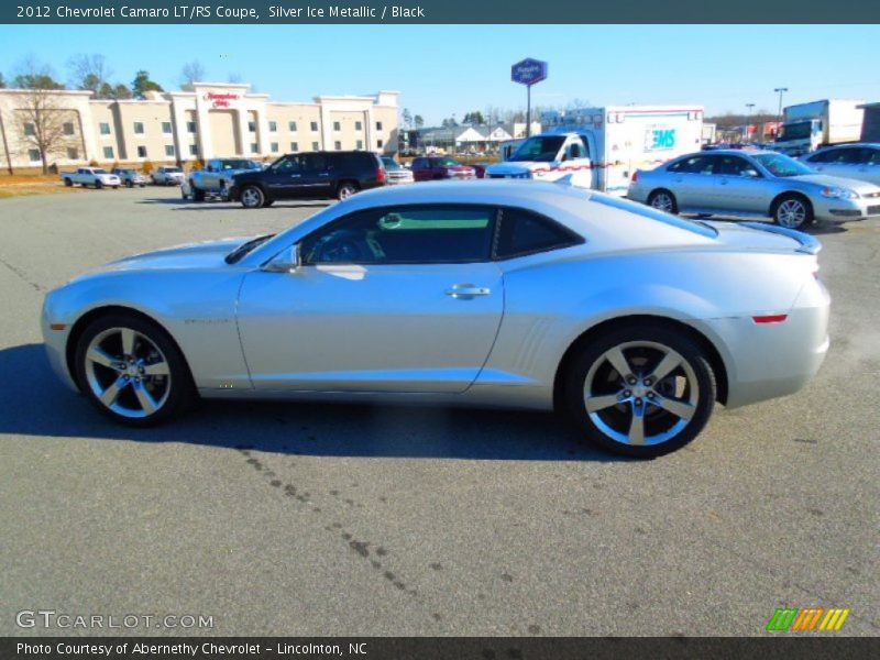 Silver Ice Metallic / Black 2012 Chevrolet Camaro LT/RS Coupe