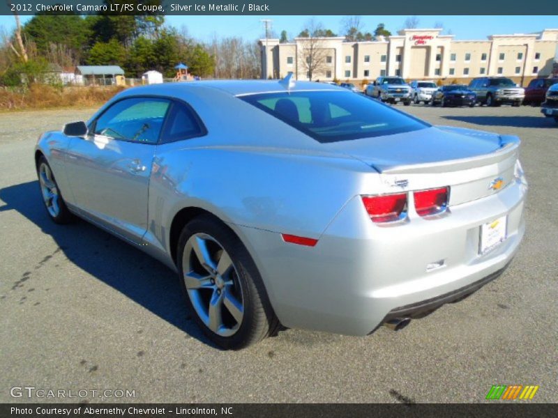 Silver Ice Metallic / Black 2012 Chevrolet Camaro LT/RS Coupe