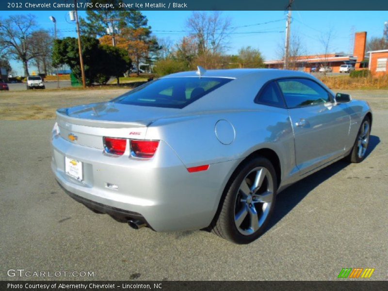 Silver Ice Metallic / Black 2012 Chevrolet Camaro LT/RS Coupe
