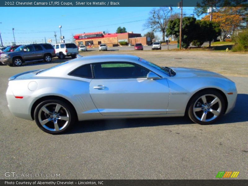 Silver Ice Metallic / Black 2012 Chevrolet Camaro LT/RS Coupe