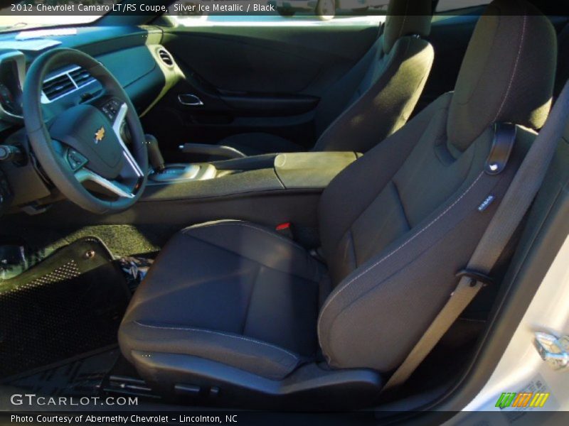 Silver Ice Metallic / Black 2012 Chevrolet Camaro LT/RS Coupe