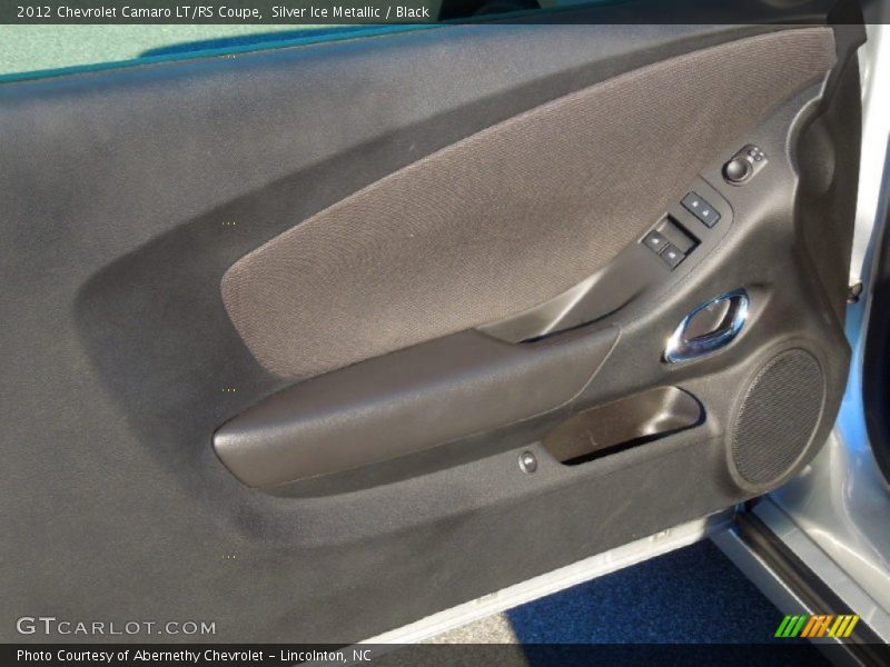 Silver Ice Metallic / Black 2012 Chevrolet Camaro LT/RS Coupe
