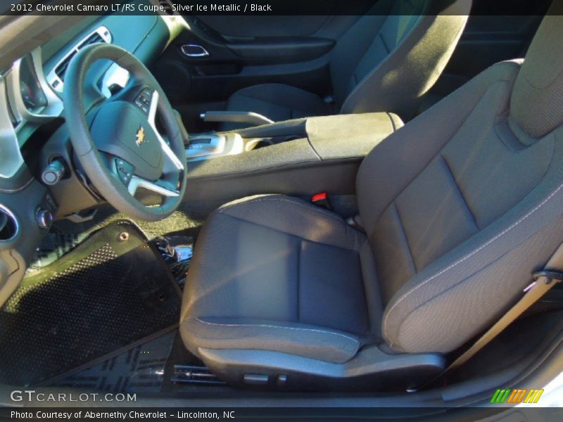 Silver Ice Metallic / Black 2012 Chevrolet Camaro LT/RS Coupe
