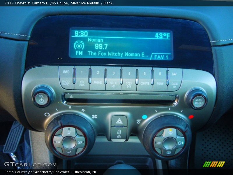 Silver Ice Metallic / Black 2012 Chevrolet Camaro LT/RS Coupe