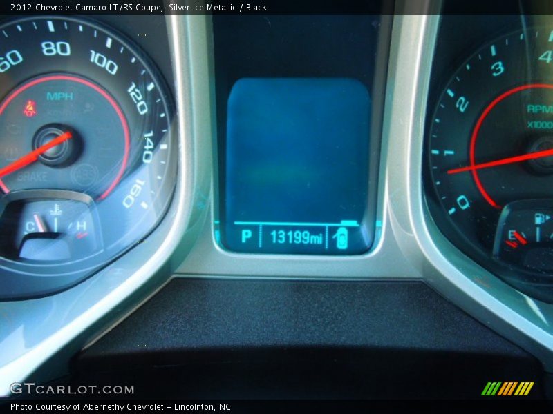 Silver Ice Metallic / Black 2012 Chevrolet Camaro LT/RS Coupe