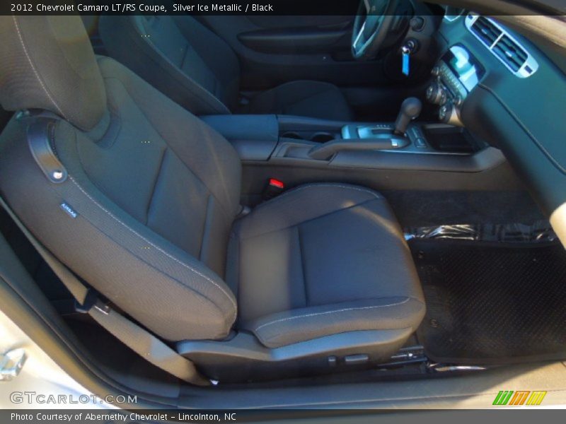 Silver Ice Metallic / Black 2012 Chevrolet Camaro LT/RS Coupe