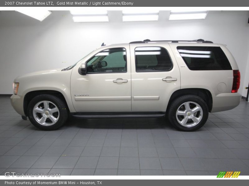 Gold Mist Metallic / Light Cashmere/Ebony 2007 Chevrolet Tahoe LTZ