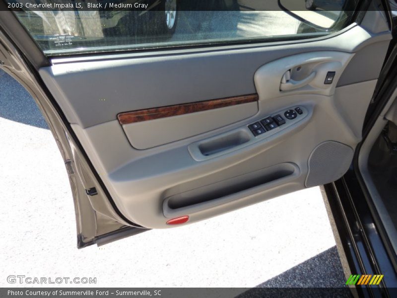 Black / Medium Gray 2003 Chevrolet Impala LS