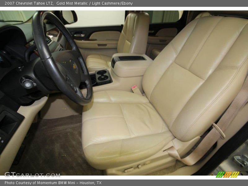 Gold Mist Metallic / Light Cashmere/Ebony 2007 Chevrolet Tahoe LTZ