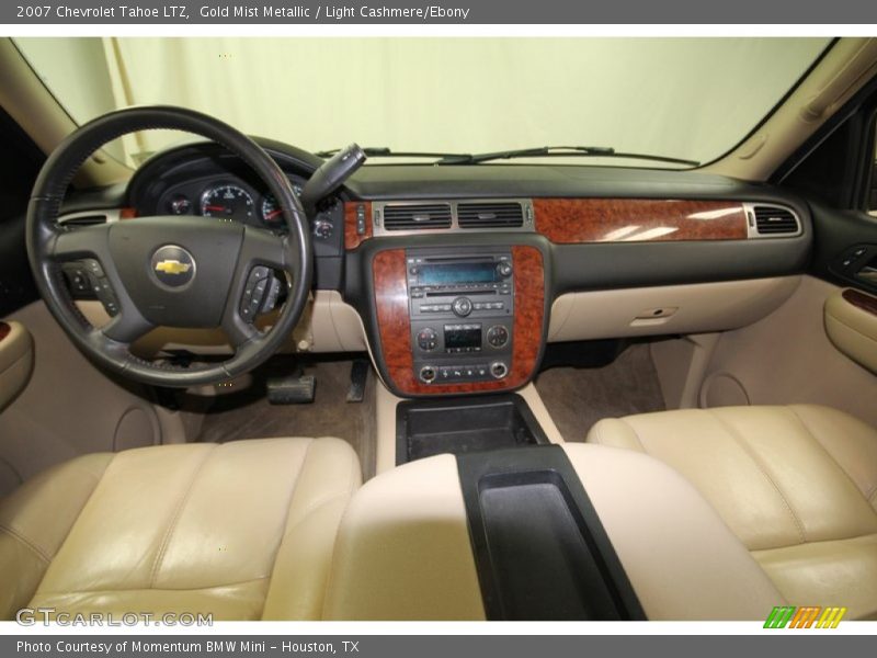 Gold Mist Metallic / Light Cashmere/Ebony 2007 Chevrolet Tahoe LTZ