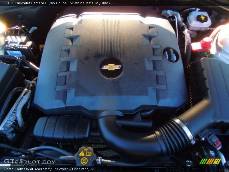 Silver Ice Metallic / Black 2012 Chevrolet Camaro LT/RS Coupe