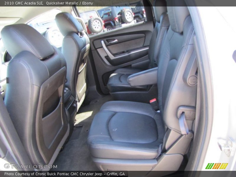 Quicksilver Metallic / Ebony 2010 GMC Acadia SLE