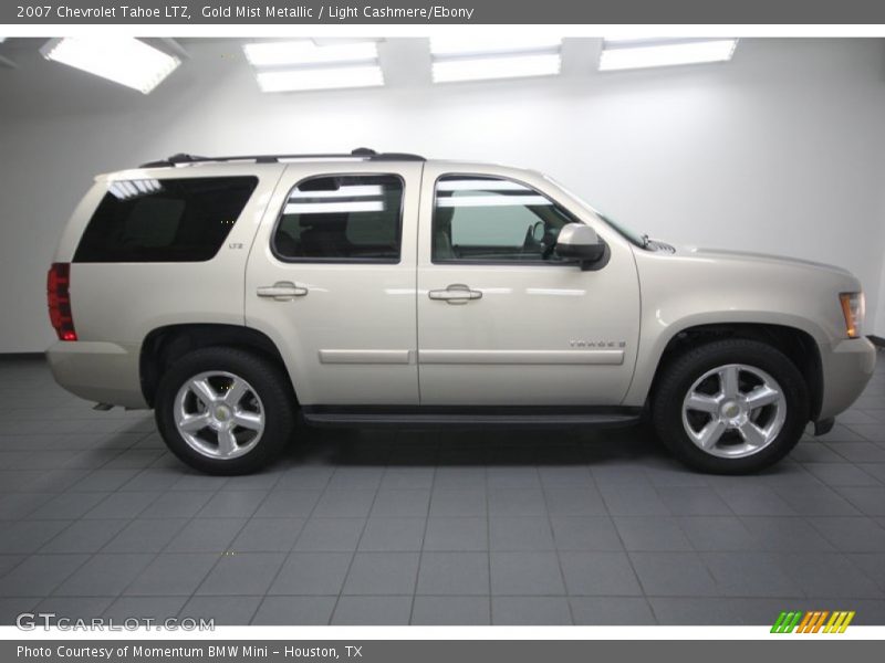 Gold Mist Metallic / Light Cashmere/Ebony 2007 Chevrolet Tahoe LTZ