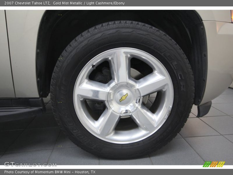 Gold Mist Metallic / Light Cashmere/Ebony 2007 Chevrolet Tahoe LTZ