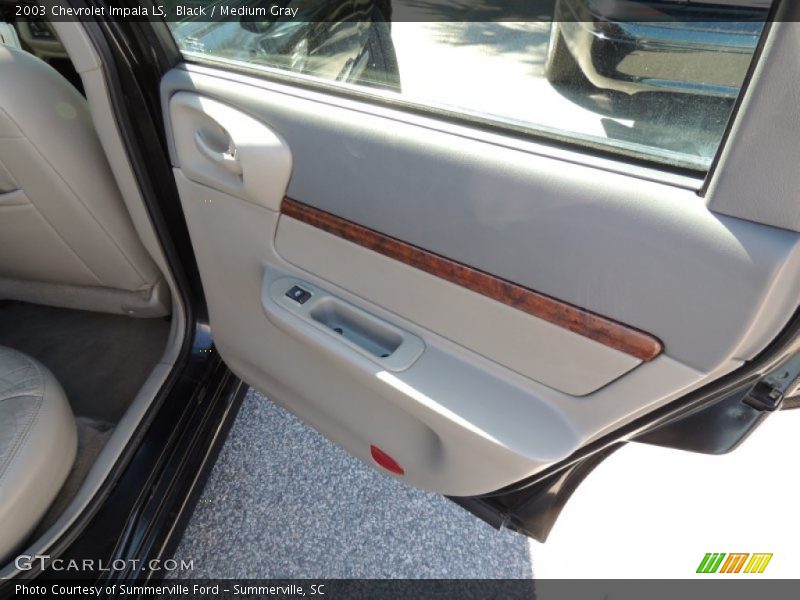 Black / Medium Gray 2003 Chevrolet Impala LS