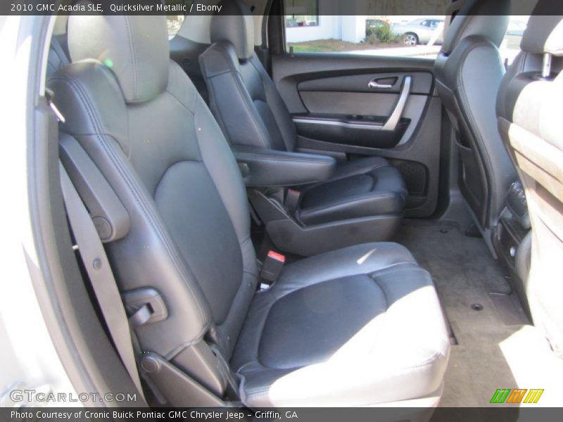 Quicksilver Metallic / Ebony 2010 GMC Acadia SLE