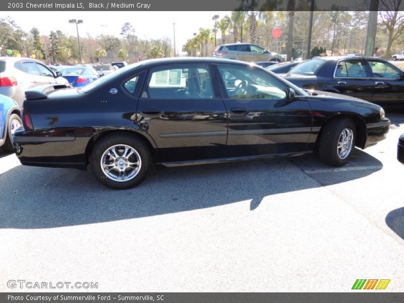 Black / Medium Gray 2003 Chevrolet Impala LS