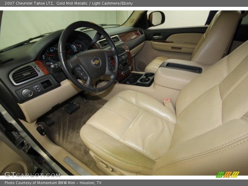 Gold Mist Metallic / Light Cashmere/Ebony 2007 Chevrolet Tahoe LTZ