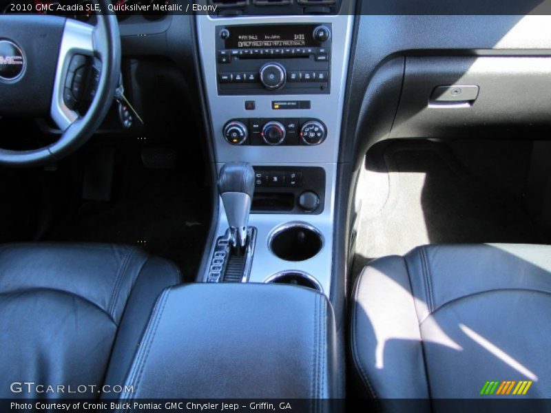 Quicksilver Metallic / Ebony 2010 GMC Acadia SLE