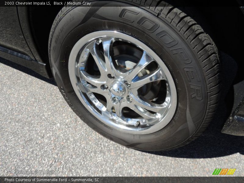 Black / Medium Gray 2003 Chevrolet Impala LS