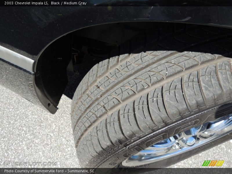 Black / Medium Gray 2003 Chevrolet Impala LS