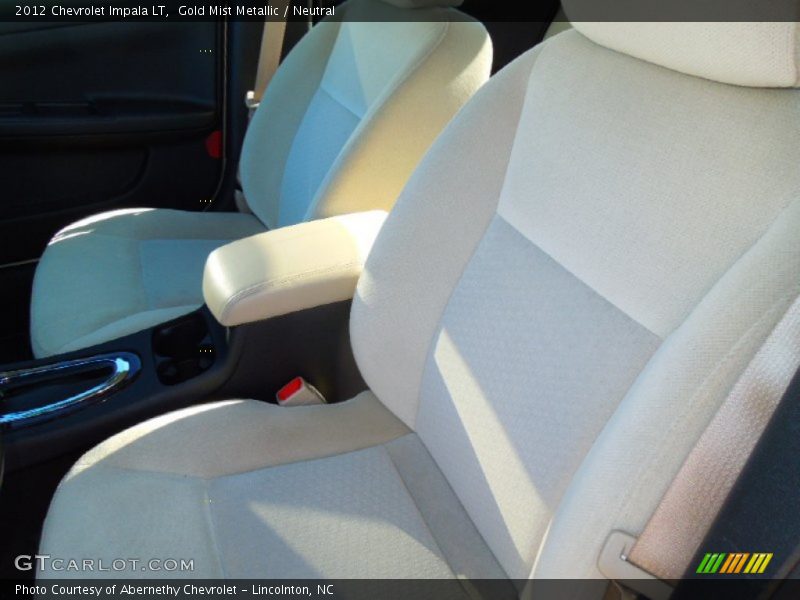 Gold Mist Metallic / Neutral 2012 Chevrolet Impala LT