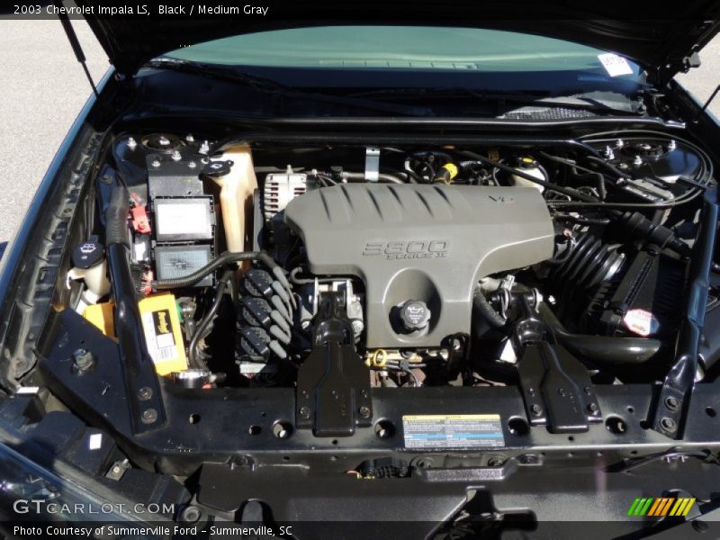 Black / Medium Gray 2003 Chevrolet Impala LS