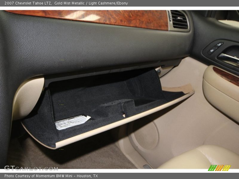Gold Mist Metallic / Light Cashmere/Ebony 2007 Chevrolet Tahoe LTZ