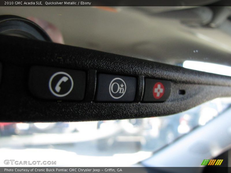 Quicksilver Metallic / Ebony 2010 GMC Acadia SLE
