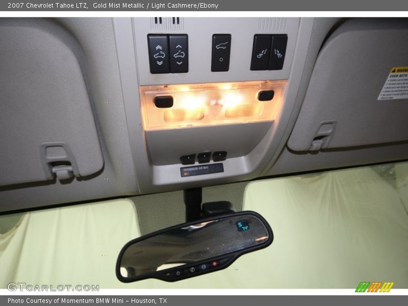 Gold Mist Metallic / Light Cashmere/Ebony 2007 Chevrolet Tahoe LTZ
