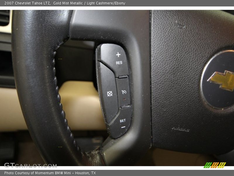 Gold Mist Metallic / Light Cashmere/Ebony 2007 Chevrolet Tahoe LTZ
