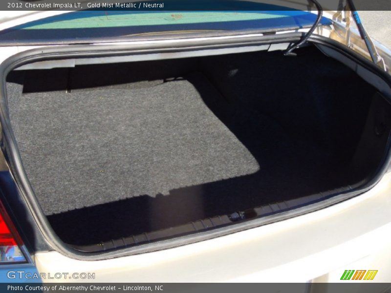 Gold Mist Metallic / Neutral 2012 Chevrolet Impala LT