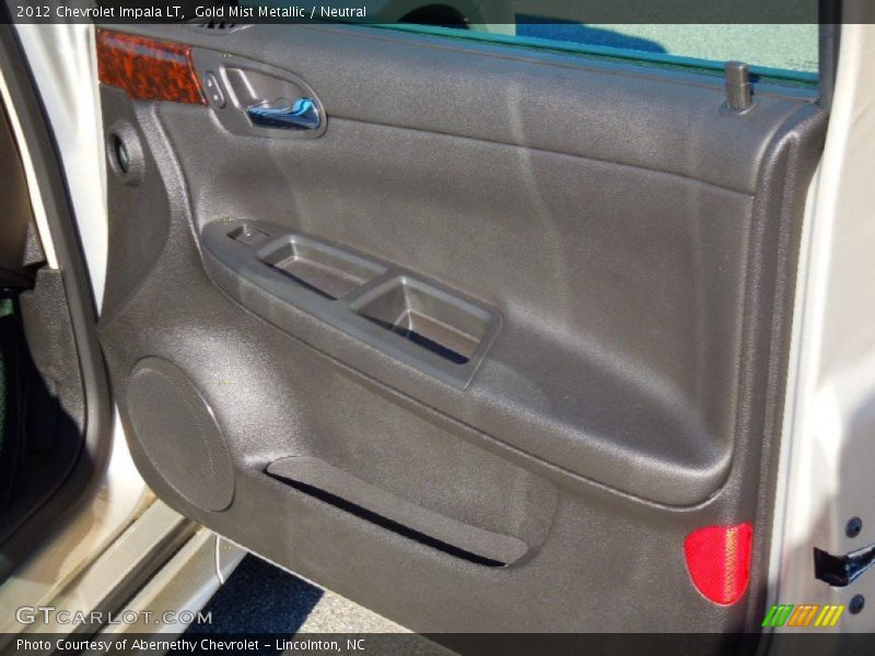 Gold Mist Metallic / Neutral 2012 Chevrolet Impala LT