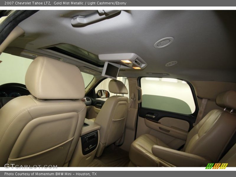 Gold Mist Metallic / Light Cashmere/Ebony 2007 Chevrolet Tahoe LTZ