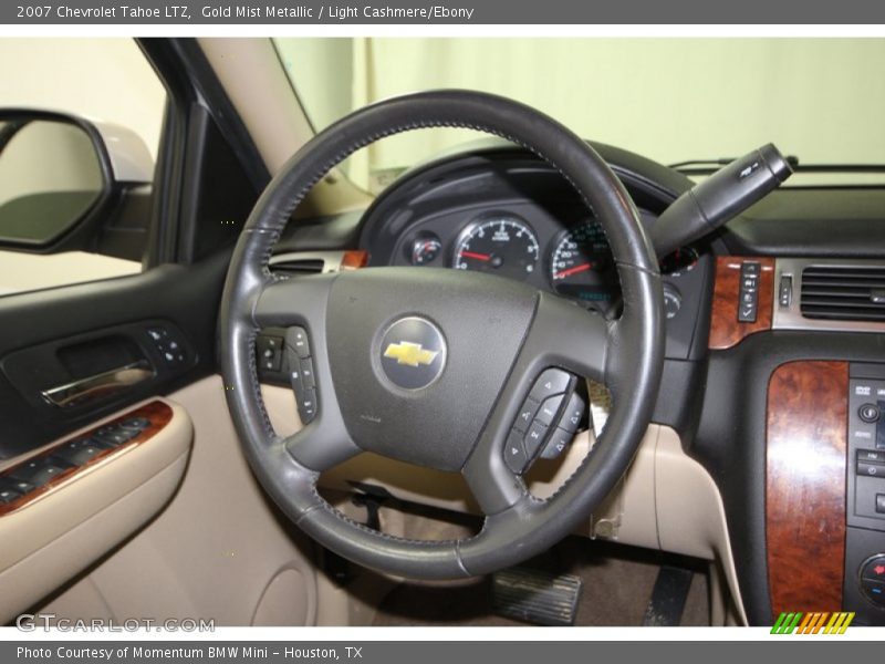 Gold Mist Metallic / Light Cashmere/Ebony 2007 Chevrolet Tahoe LTZ