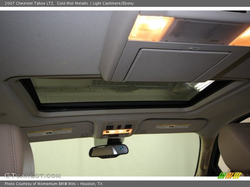 Gold Mist Metallic / Light Cashmere/Ebony 2007 Chevrolet Tahoe LTZ