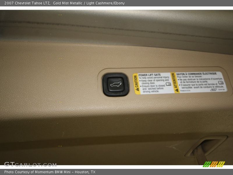 Gold Mist Metallic / Light Cashmere/Ebony 2007 Chevrolet Tahoe LTZ