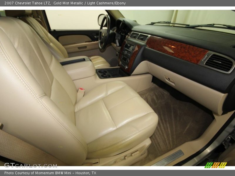 Gold Mist Metallic / Light Cashmere/Ebony 2007 Chevrolet Tahoe LTZ