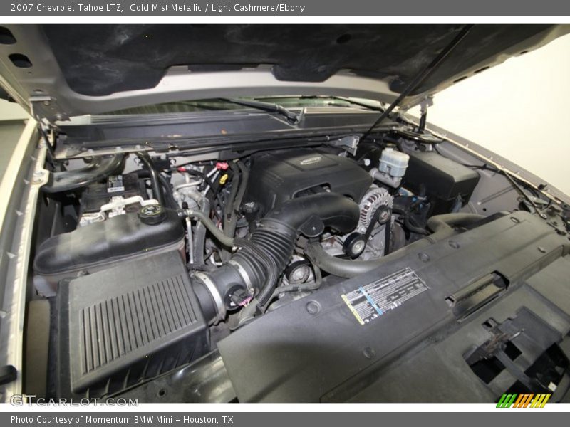 Gold Mist Metallic / Light Cashmere/Ebony 2007 Chevrolet Tahoe LTZ