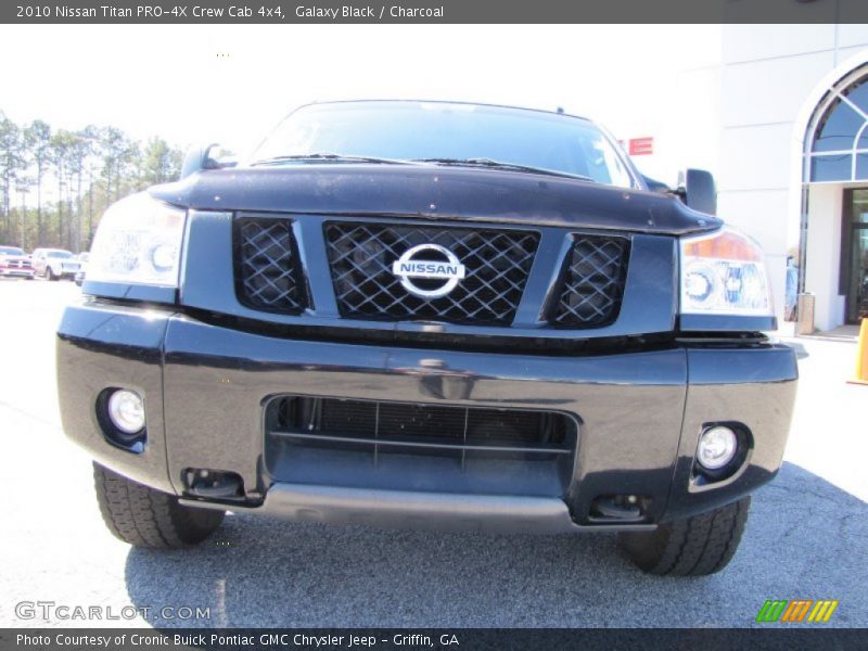 Galaxy Black / Charcoal 2010 Nissan Titan PRO-4X Crew Cab 4x4