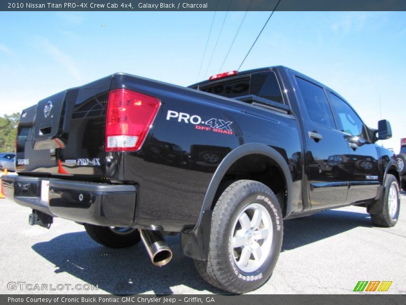 Galaxy Black / Charcoal 2010 Nissan Titan PRO-4X Crew Cab 4x4