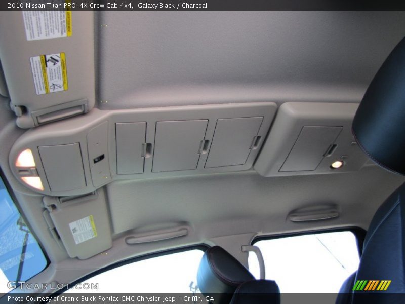 Galaxy Black / Charcoal 2010 Nissan Titan PRO-4X Crew Cab 4x4