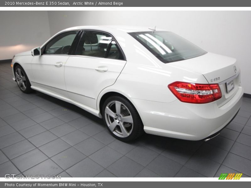 Arctic White / Almond Beige 2010 Mercedes-Benz E 350 Sedan
